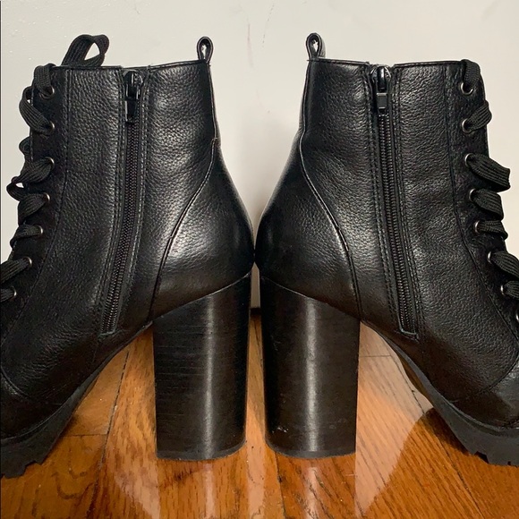Steve Madden 4 inch thick heeled boots - Picture 3 of 6